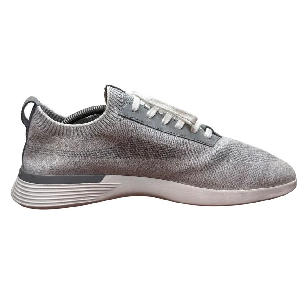 Wolf & Shepherd SwiftKnit Derby Mens Size 11 Mist Grey Knit Hybrid Sneakers